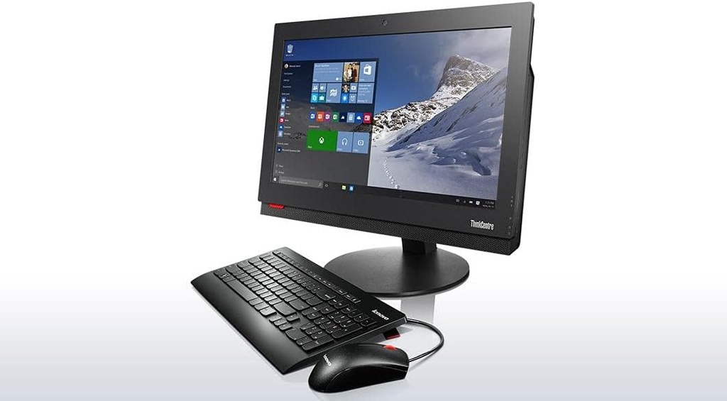 Lenovo ThinkCentre M700z Intel Core i5 Gen 6th 8GB RAM 256GB SSD 50.8 cm (20") 1600 x 900 pixels All-in-One Black