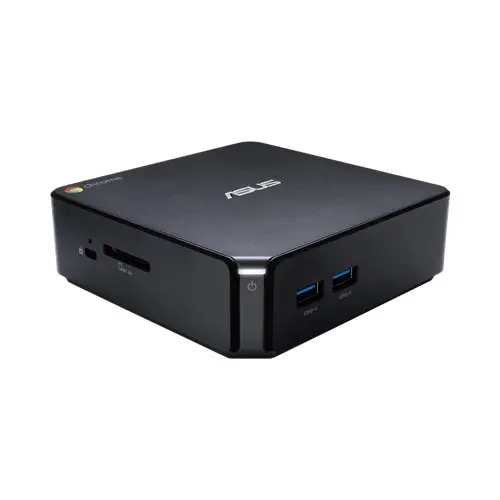 ASUS Chromebox CN62 Intel Celeron 3215U 2GB DDR3-SDRAM 16GB SSD ChromeOS USFF Mini PC Black