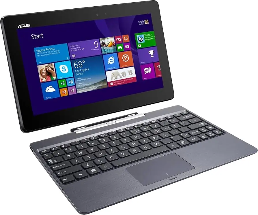 ASUS Transformer Book T100HA-GRAY laptop Intel Atom® x5-Z8500 Hybrid (2-in-1) 25.6 cm (10.1") Touchscreen 2 GB LPDDR3-SDRAM 64 GB
