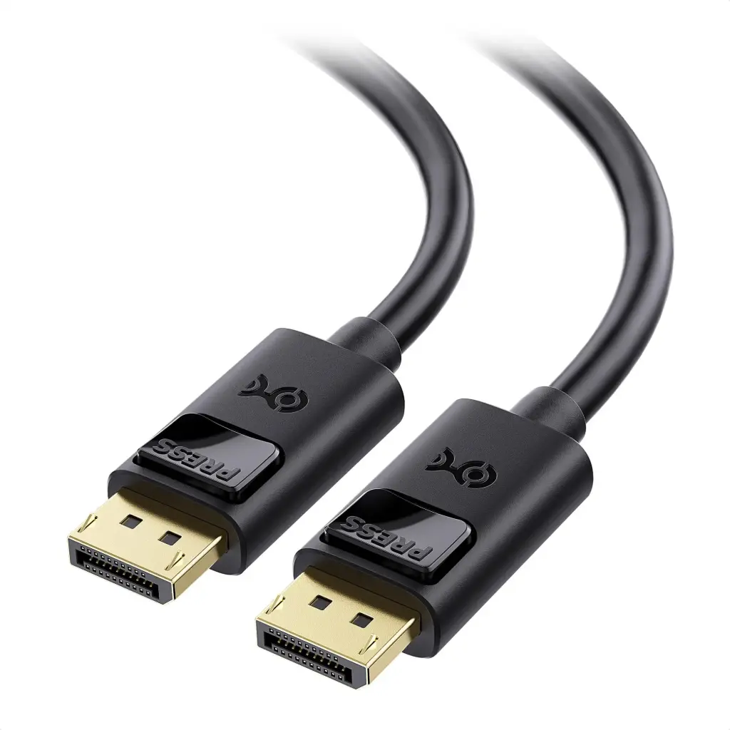 DisplayPort cable male plug DisplayPort to DisplayPort
