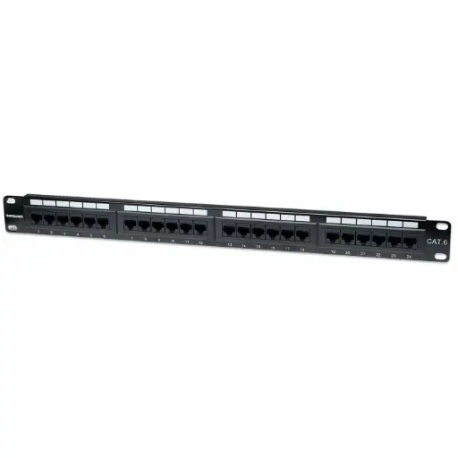 [Goods:Cable-00331] Dlite Cat6 UTP Path Panel,24 Port Loaded With Supporting Cable Manager