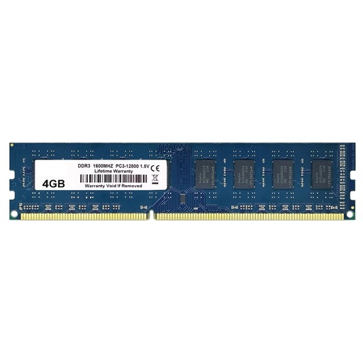 Desktop RAM 4GB DDR3-12800
